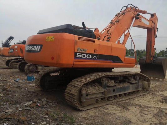 Moving Type Crawler Excavator Doosan 500-7 Good Condition Original Second-hand Digger