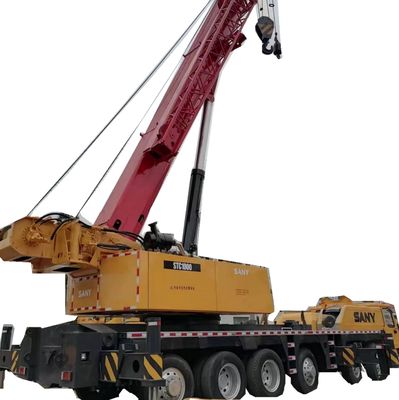100ton SANY STC1000 Crawler Crane with Original Paint and EPA Engine in Good Condition