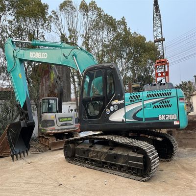 Crawler Tracked Construction Equipment Kobelco SK200-8 Excavator with 0-2000 Working Hours