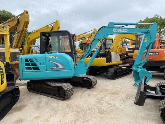 6TON Kobelco Hydraulic Equipment Construction Digger Machinery for Smooth Operations