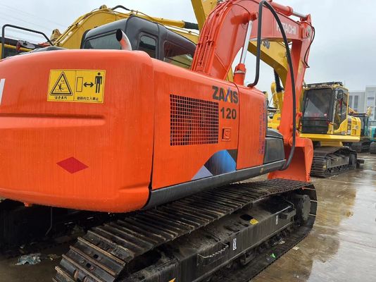 Original Japan Used Hitachi 6T Mini Digger zx120 Crawler Mini Excavator with EPA Engine