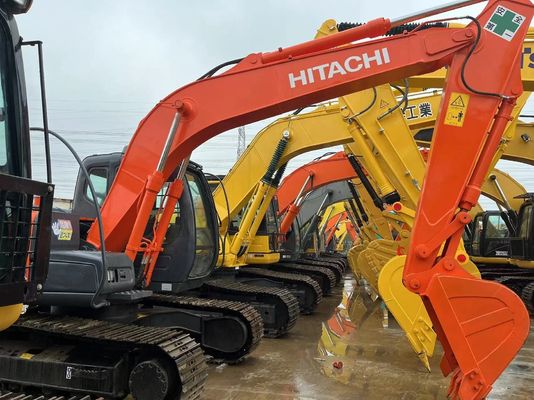 Original Japan Used Hitachi 6T Mini Digger zx120 Crawler Mini Excavator with EPA Engine