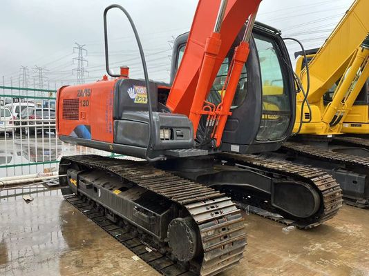 Original Japan Used Hitachi 6T Mini Digger zx120 Crawler Mini Excavator with EPA Engine