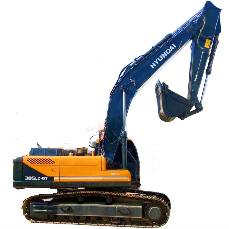 Original HYUNDAI 305LC-9T Secondhand Excavator with Good Condition 30ton Crawler Digger