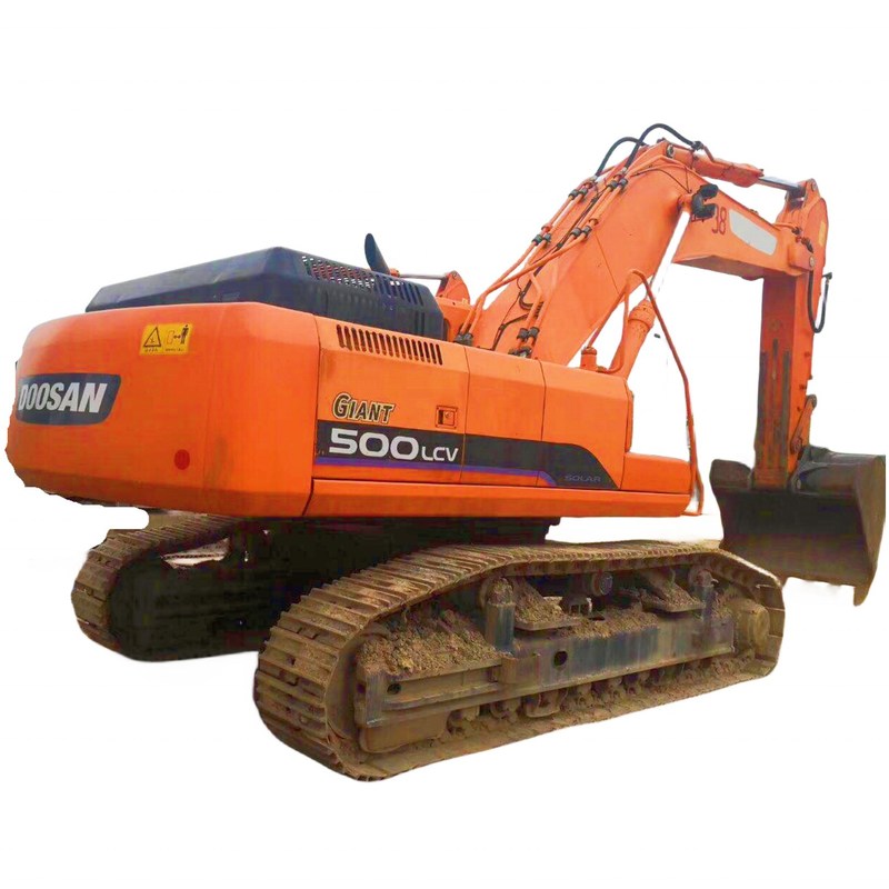 High Operating Efficiency Doosan 500LC Crawler Excavator with Original Paint in Japan